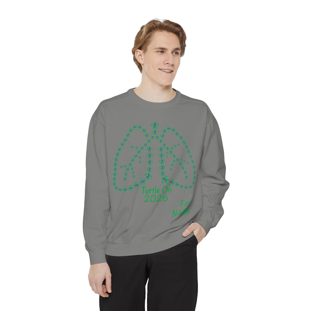 Personalized Unisex Sweatshirt - 2026 Limited Edition - Blue - Crewneck