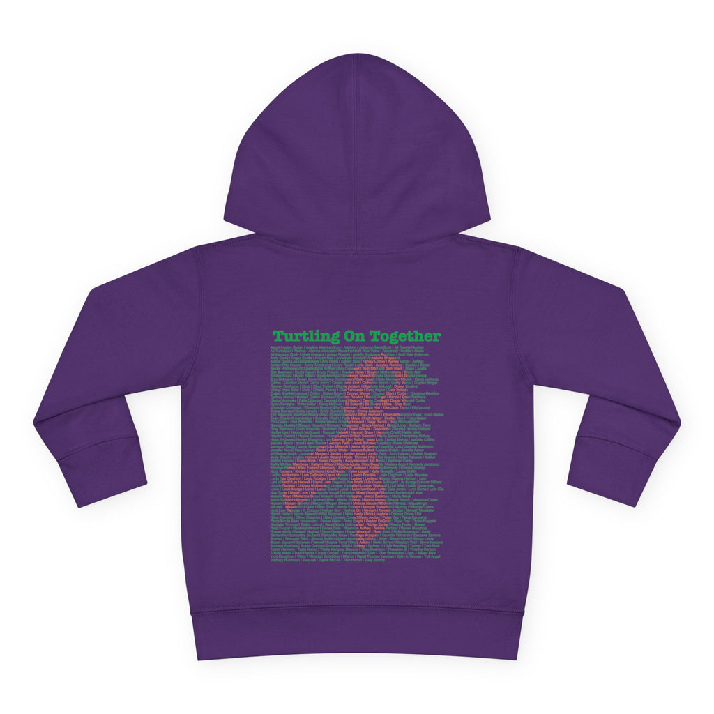Personalized Toddler Hoodie - 2026 Limited Edition - Orange Ribbon