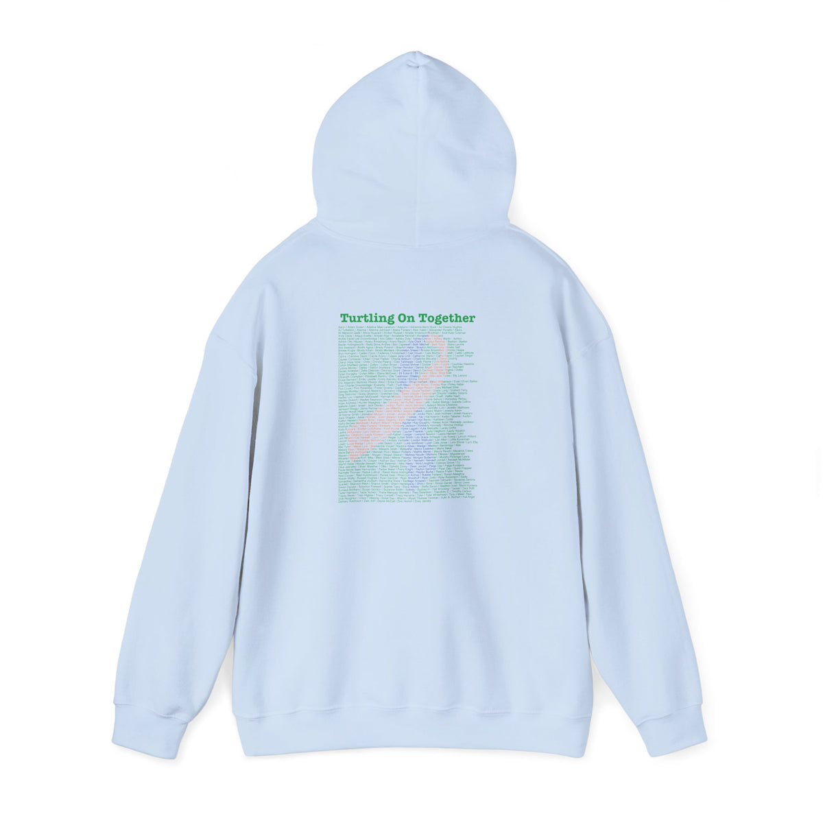 Personalized Unisex Hoodie -- 2026 Limited Edition - Blue Orange Ribbon