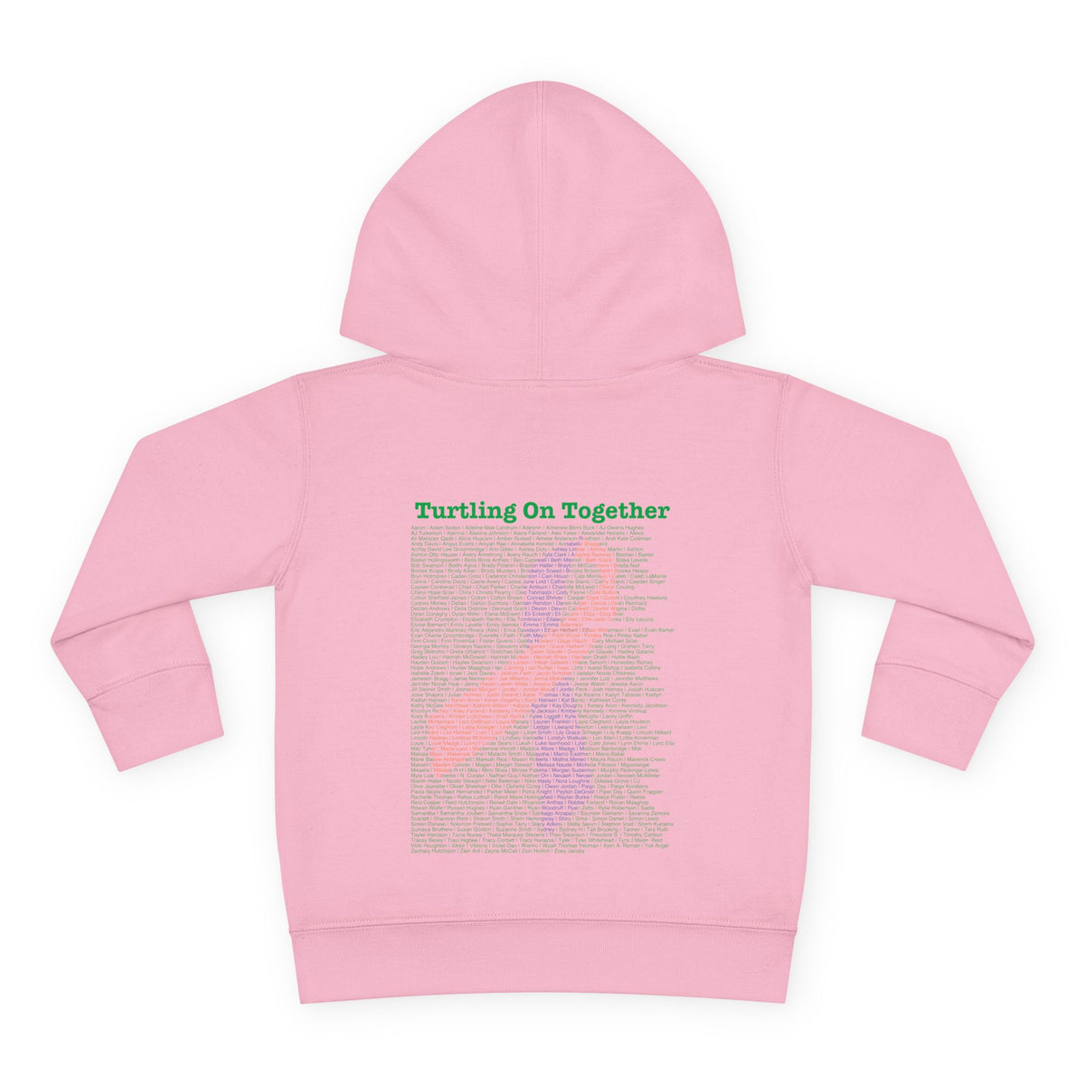 Personalized Toddler Hoodie - 2026 Limited Edition - Blue Orange Ribbon