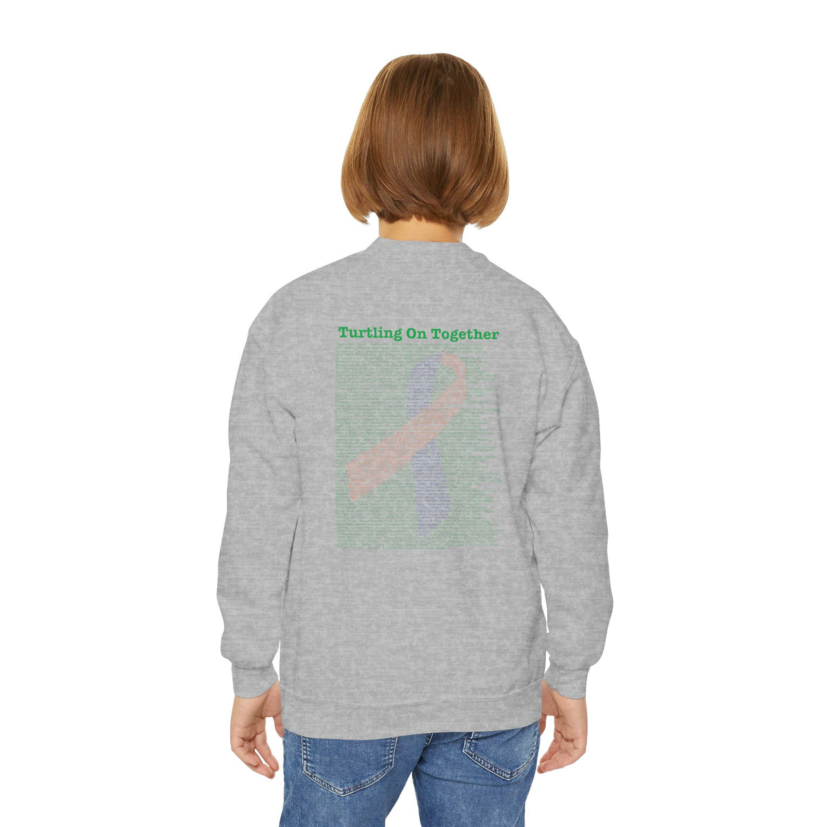 Youth Sweatshirt - 2026 Limited Edition - Blue Orange - Crewneck