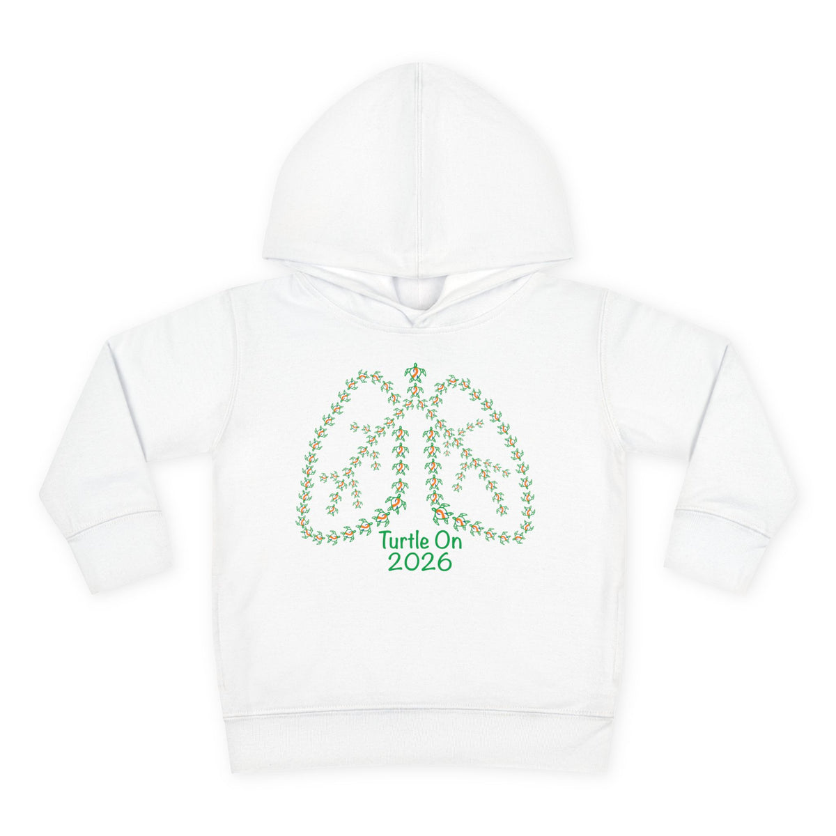Toddler Hoodie - 2026 Limited Edition - Blue Orange Ribbon