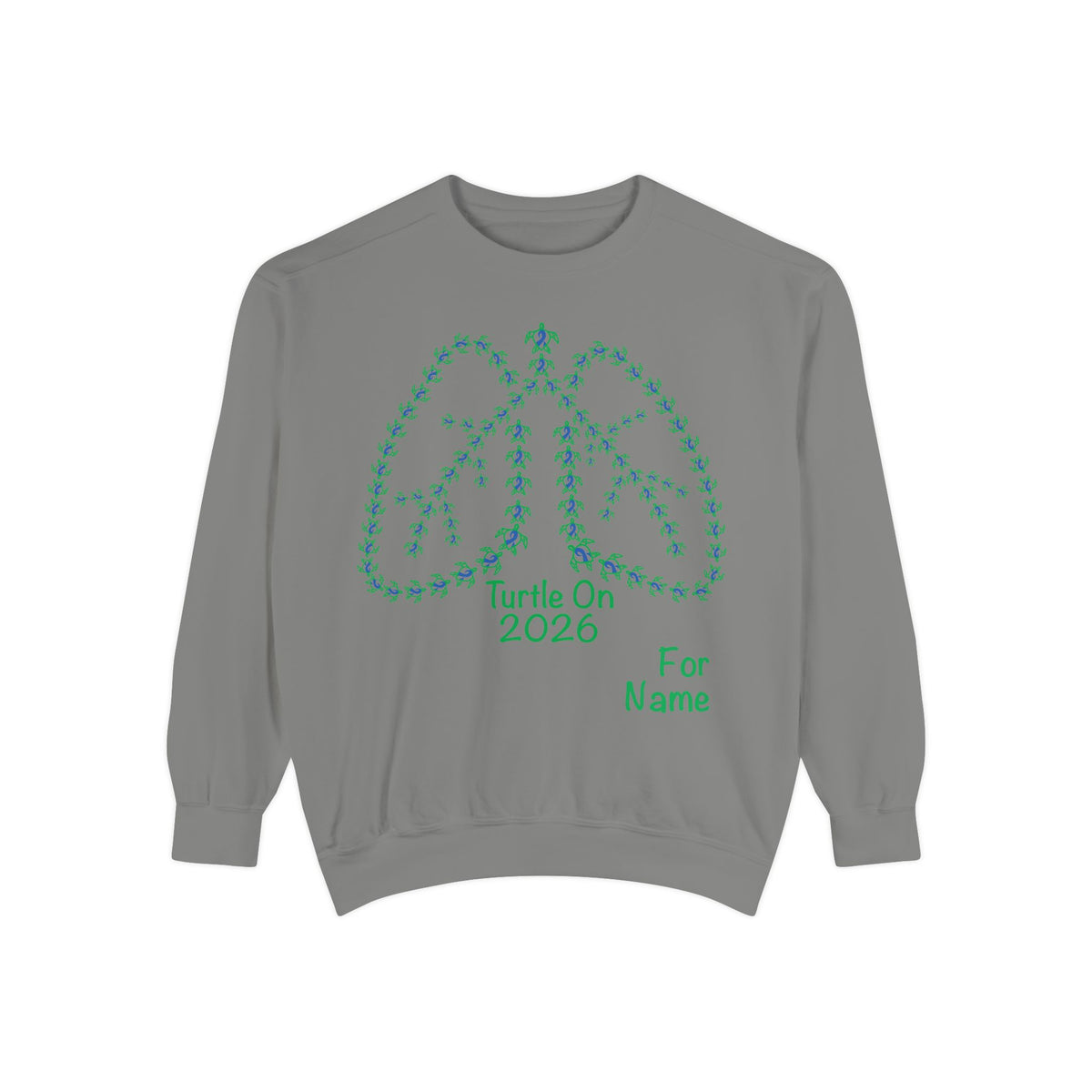 Personalized Unisex Sweatshirt - 2026 Limited Edition - Blue - Crewneck
