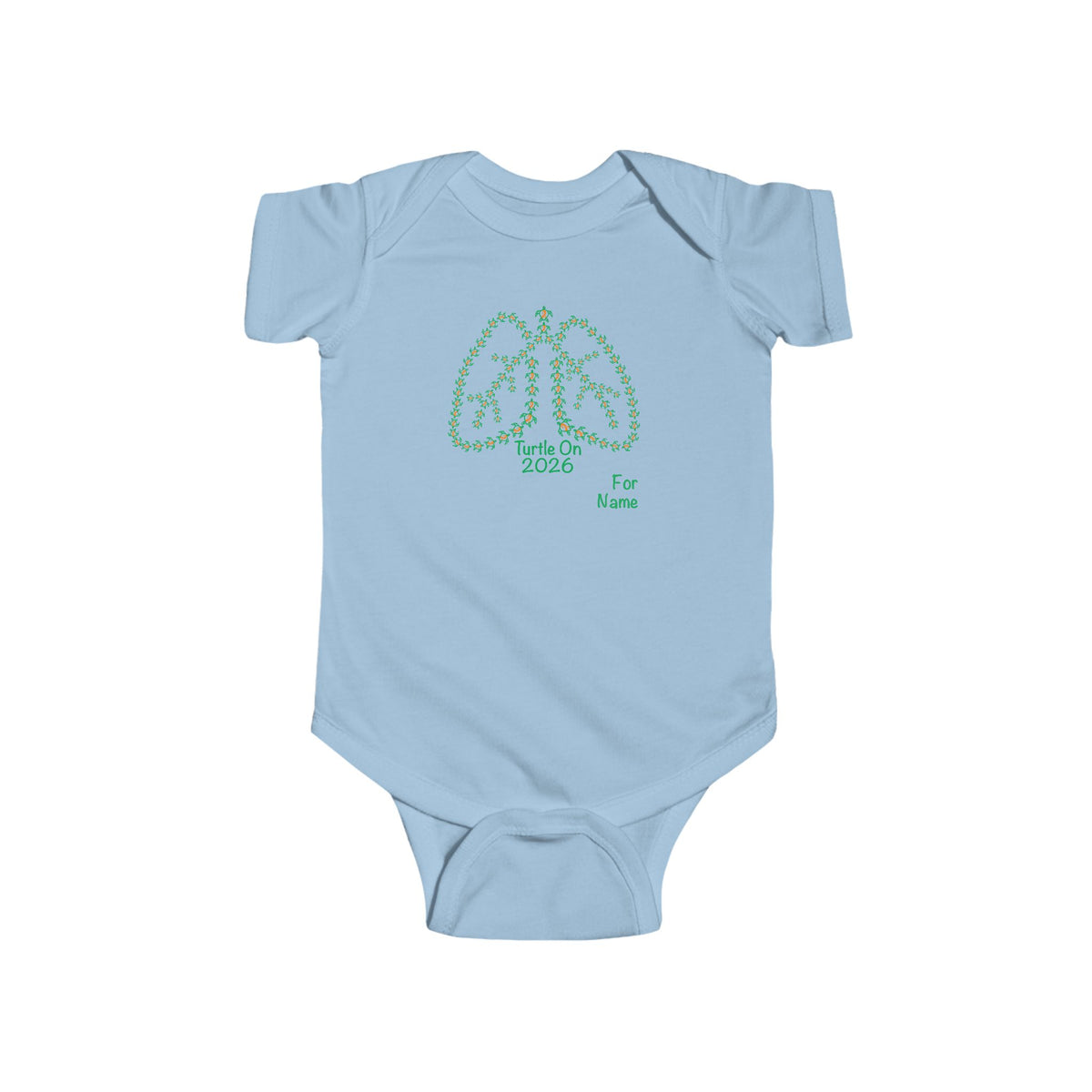 Personalized Infant - 2026 Limited Edition - Orange - Bodysuit