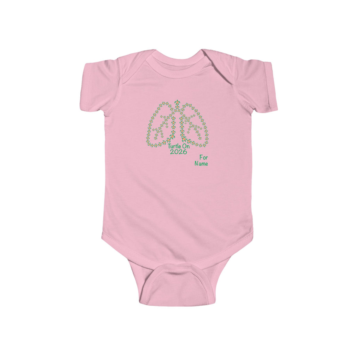 Personalized Infant - 2026 Limited Edition - Orange - Bodysuit