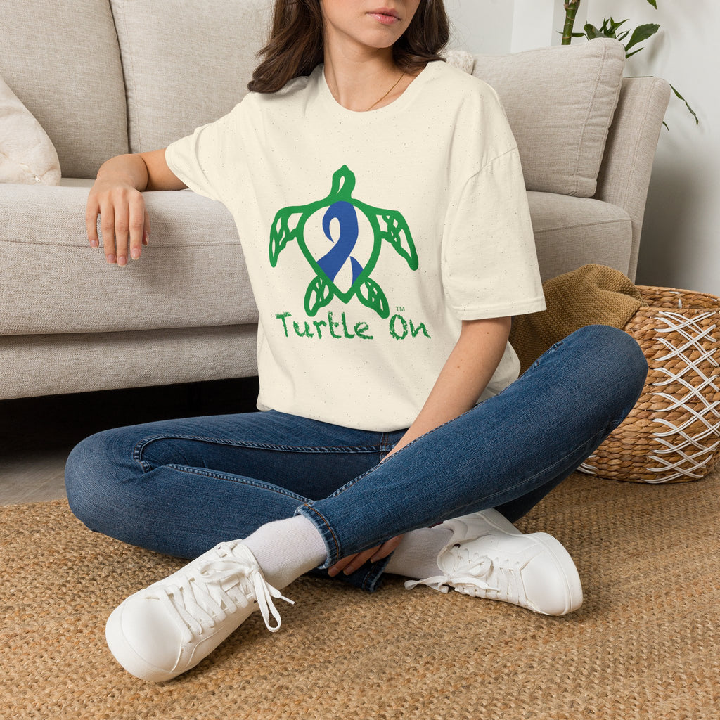 Unisex - Turtle On - Blue - Softstyle T-Shirt