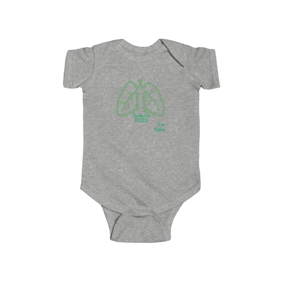 Personalized Infant - 2026 Limited Edition - Orange - Bodysuit