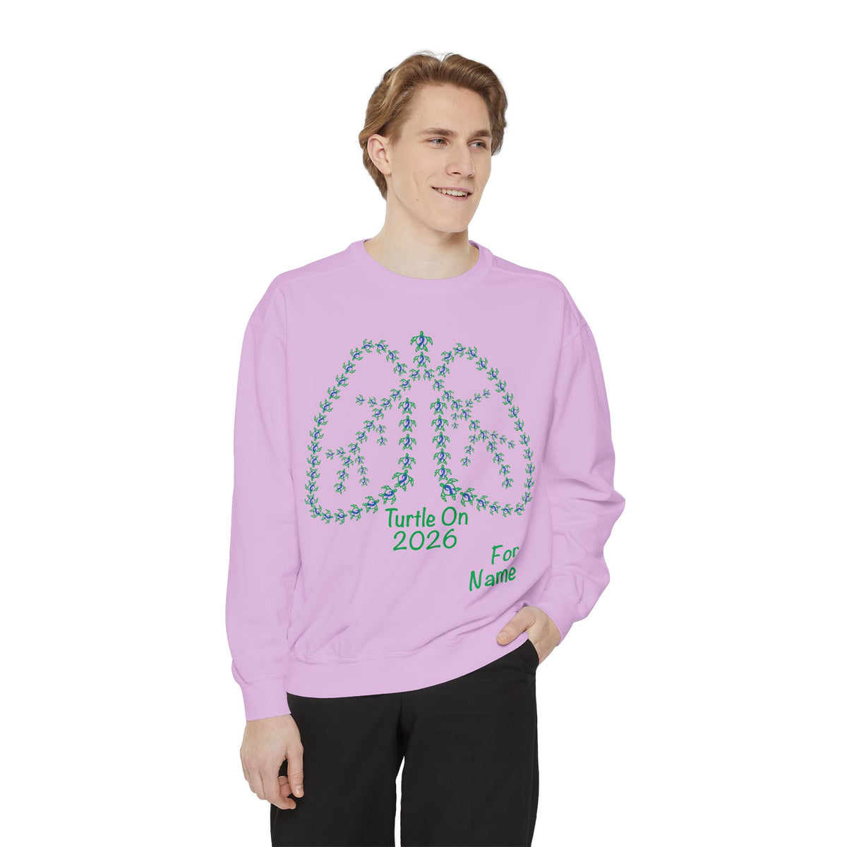 Personalized Unisex Sweatshirt - 2026 Limited Edition - Blue - Crewneck