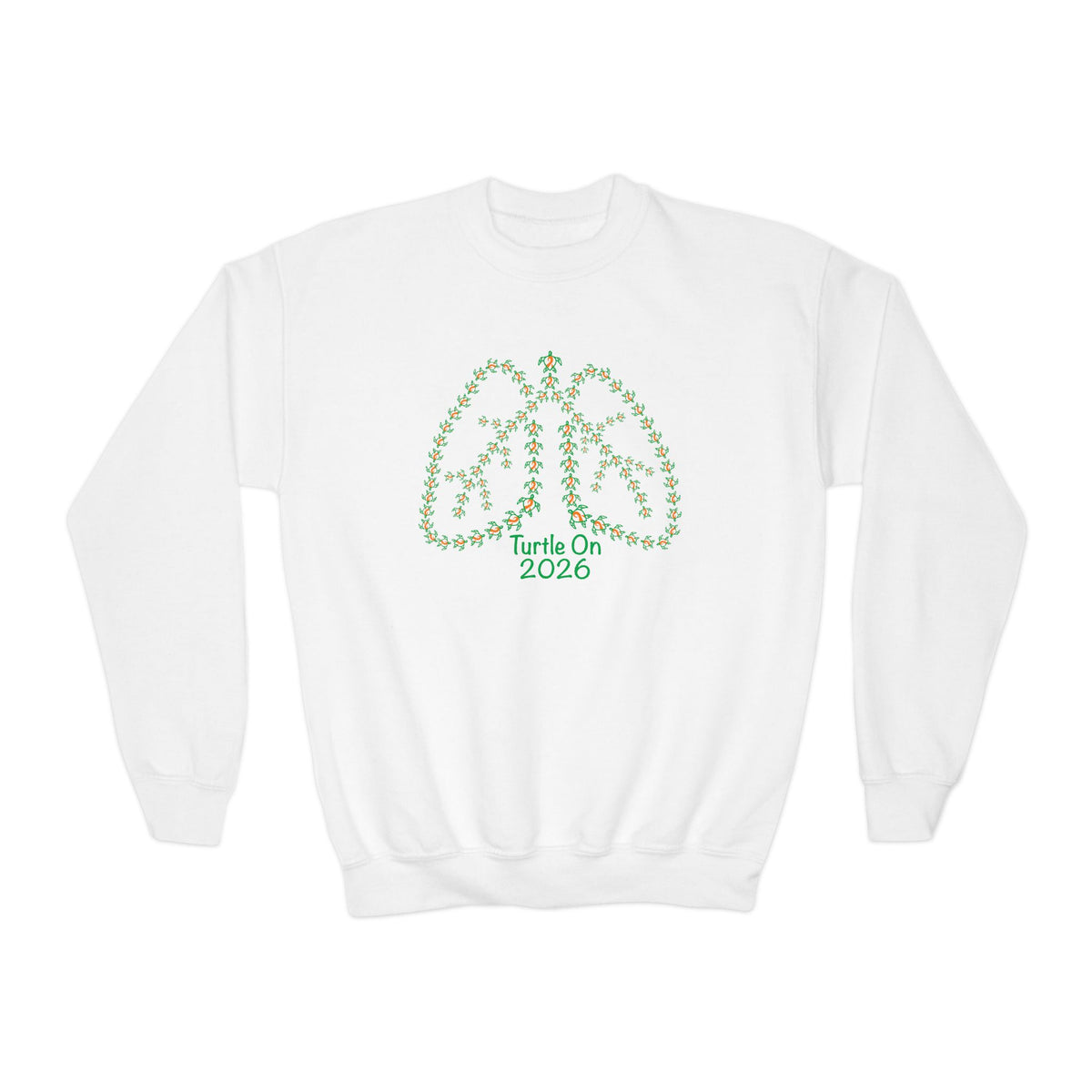 Youth Sweatshirt - 2026 Limited Edition - Orange - Crewneck