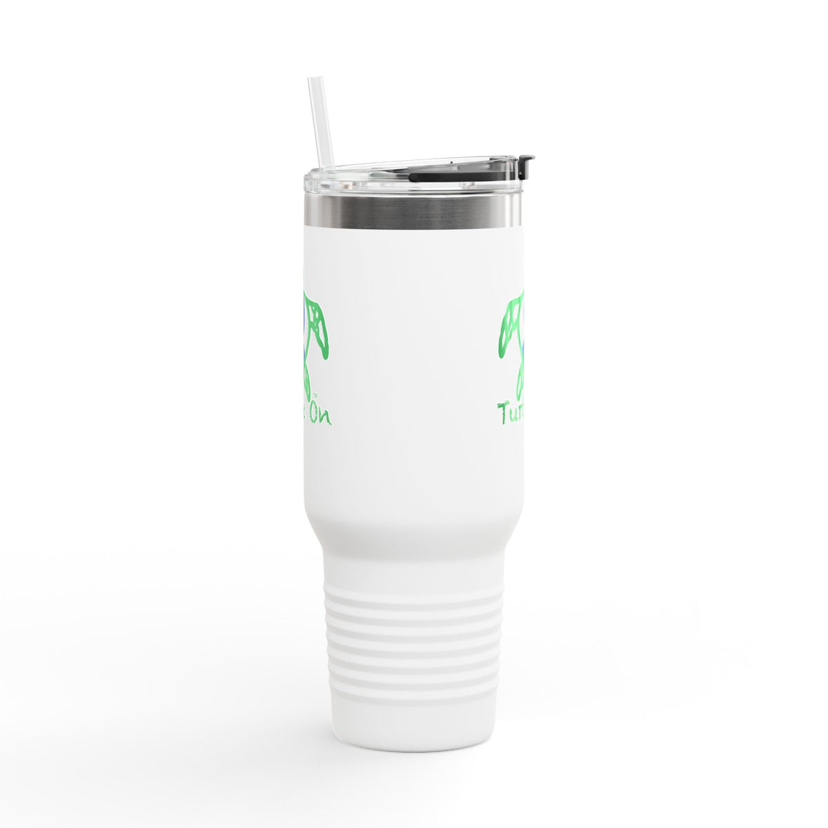 Travel Mug - Turtle On - Blue Ribbon - 40oz Insulated
