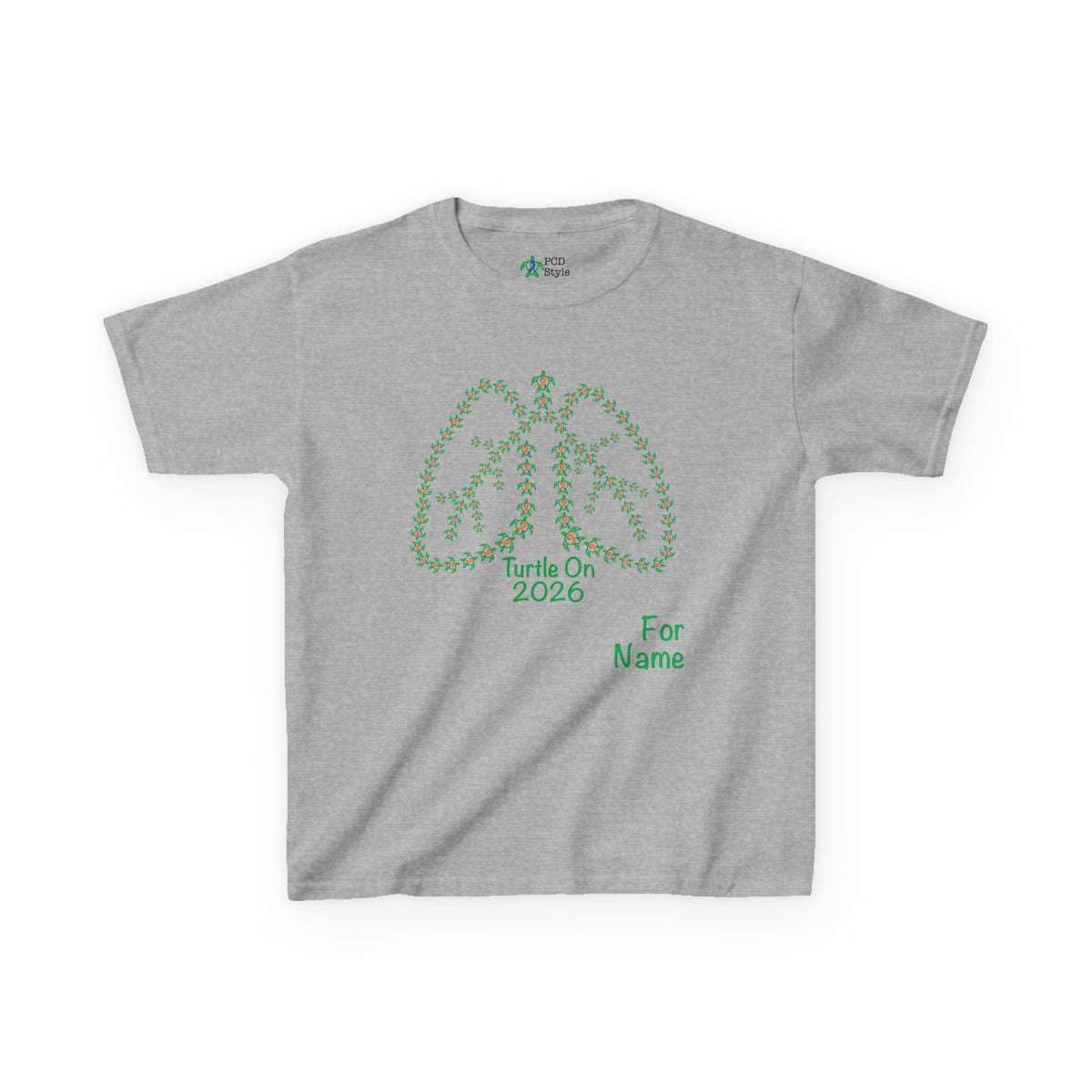 Personalized Kids - 2026 Limited Edition - Blue Orange - Heavy Cotton™ Tee