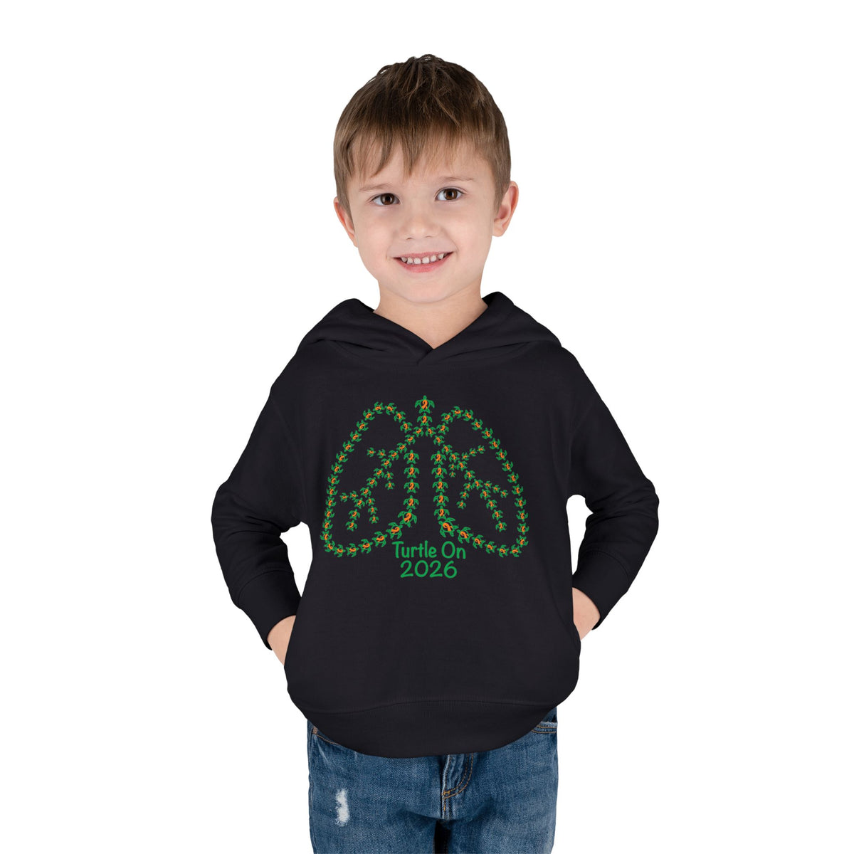Toddler Hoodie - 2026 Limited Edition - Orange Ribbon