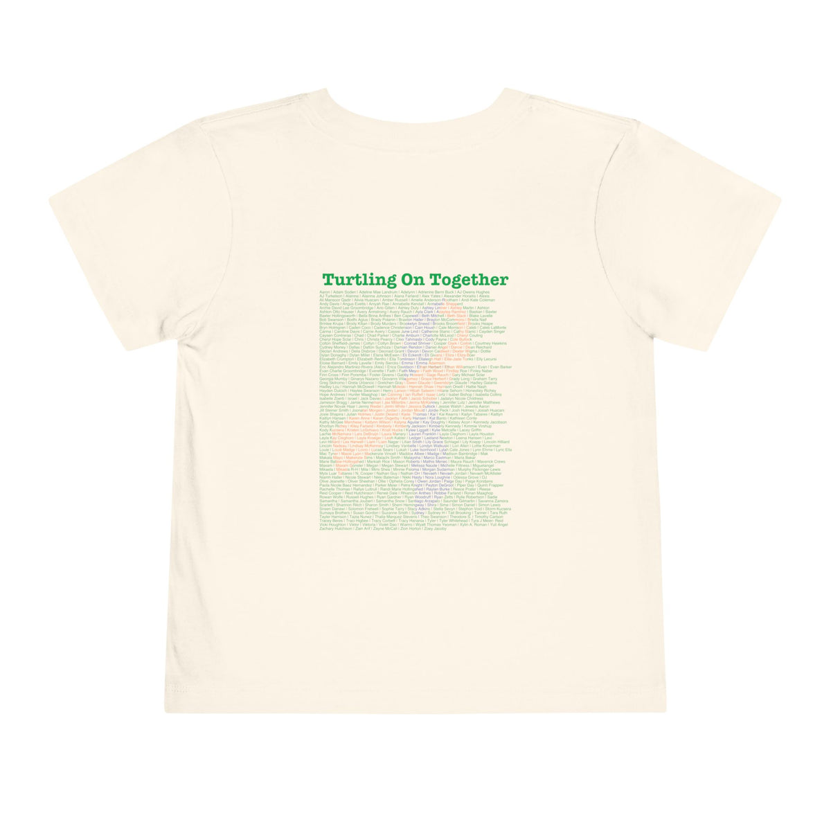Personalized Toddler Tee - 2026 Limited Edition - Blue Orange Ribbon