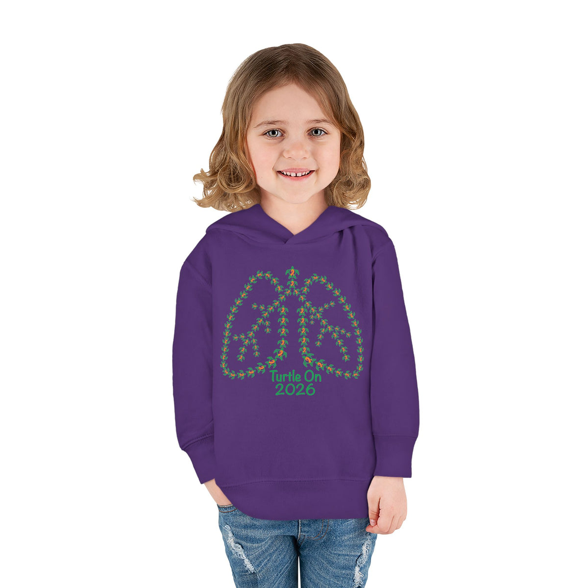 Toddler Hoodie - 2026 Limited Edition - Orange Ribbon