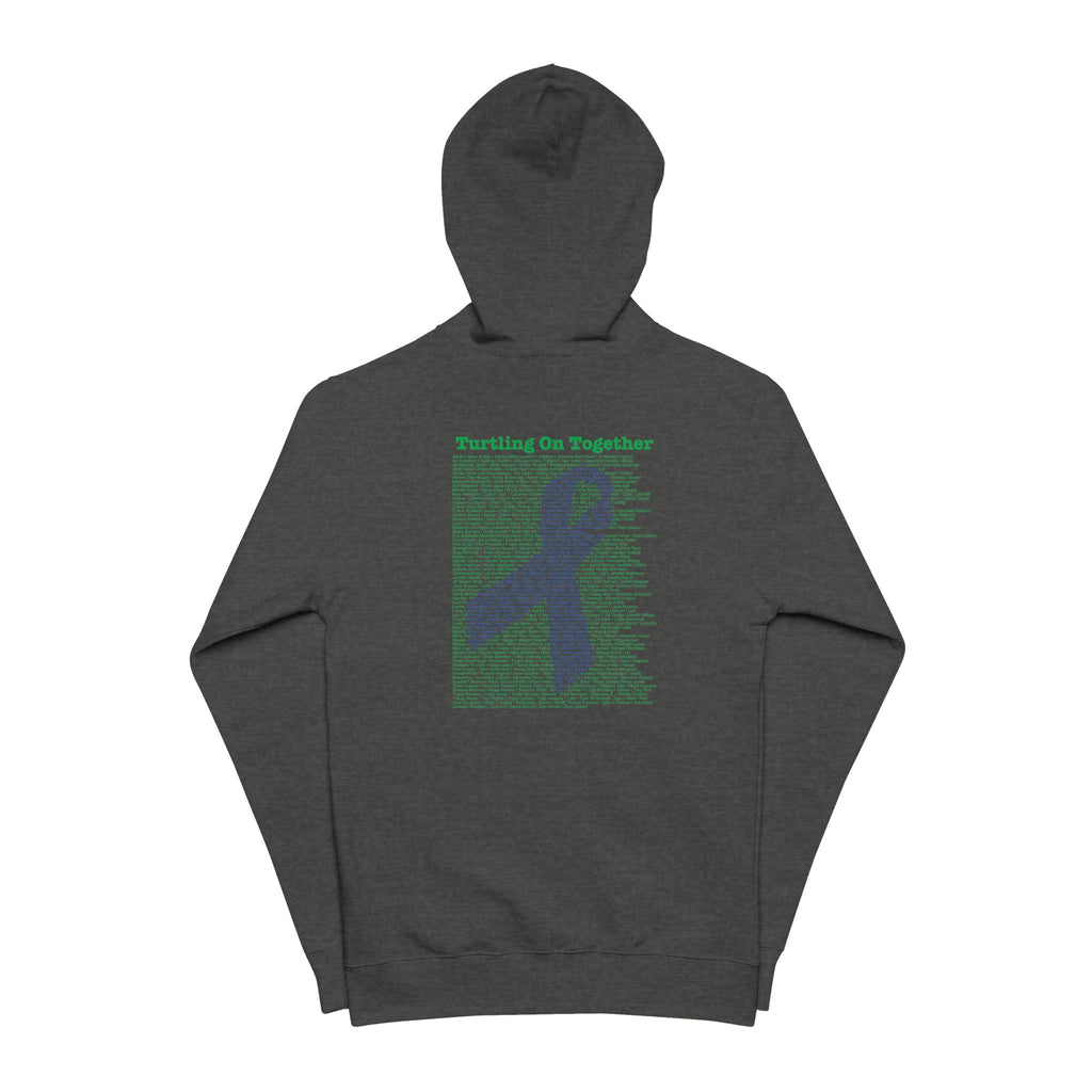Personalized Unisex Zip-Up Hoodie - 2026 Limited Edition - Blue Ribbon