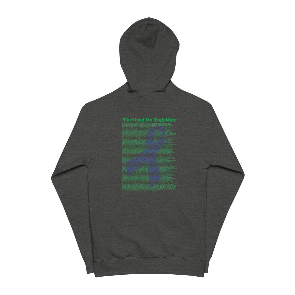 Personalized Unisex Zip-Up Hoodie - 2026 Limited Edition - Blue Ribbon