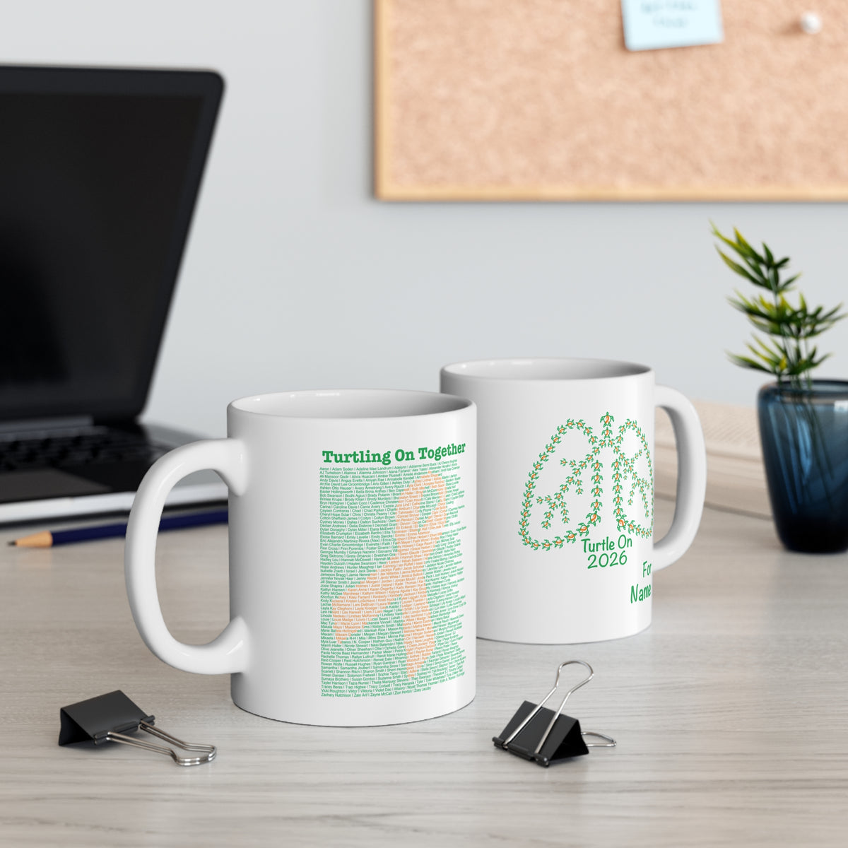 Personalized Mug - 2026 Limited Edition - Orange -11oz Coffee Cup