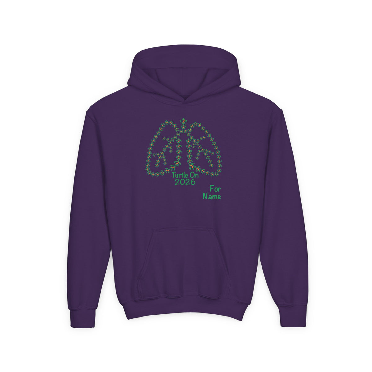 Personalized Youth Hoodie - 2026 Limited Edition - Blue Orange