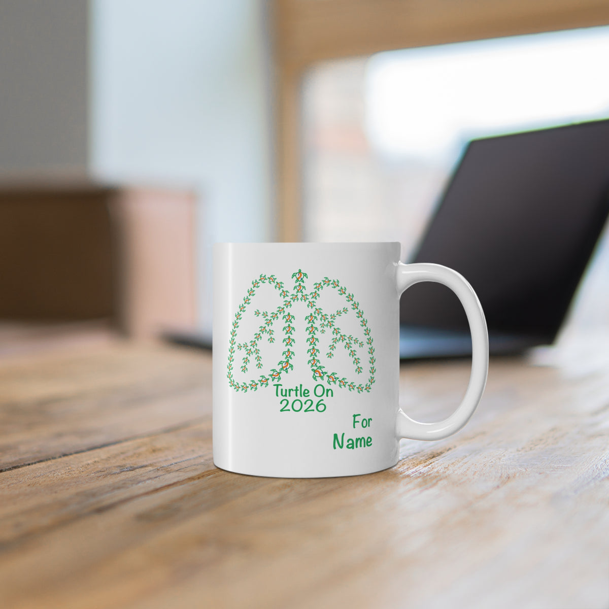 Personalized Mug - 2026 Limited Edition - Blue Orange -11oz Coffee Cup