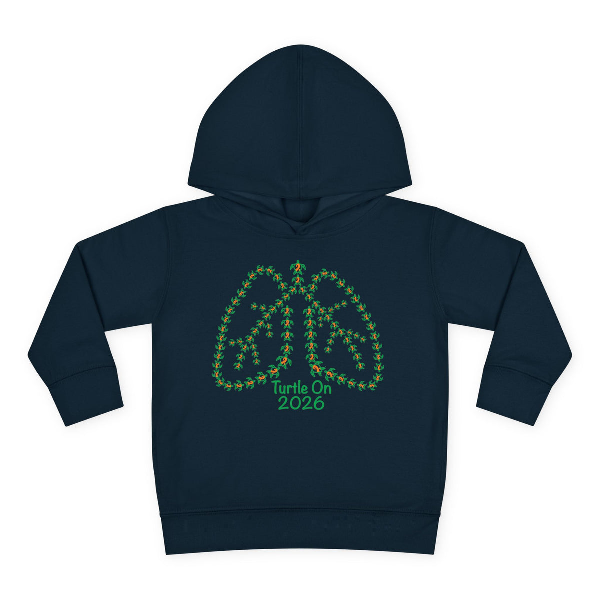 Toddler Hoodie - 2026 Limited Edition - Orange Ribbon