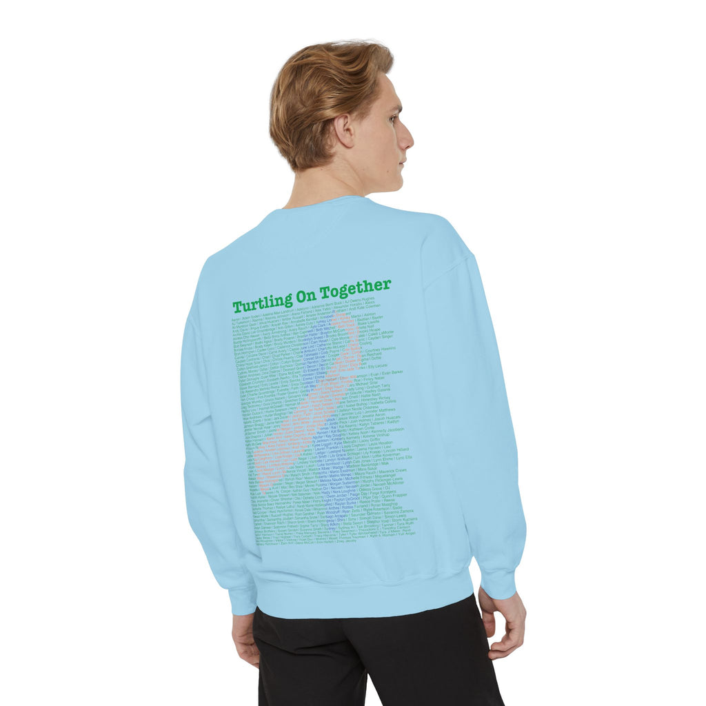 Personalized Unisex Sweatshirt - 2026 Limited Edition - Blue Orange - Crewneck