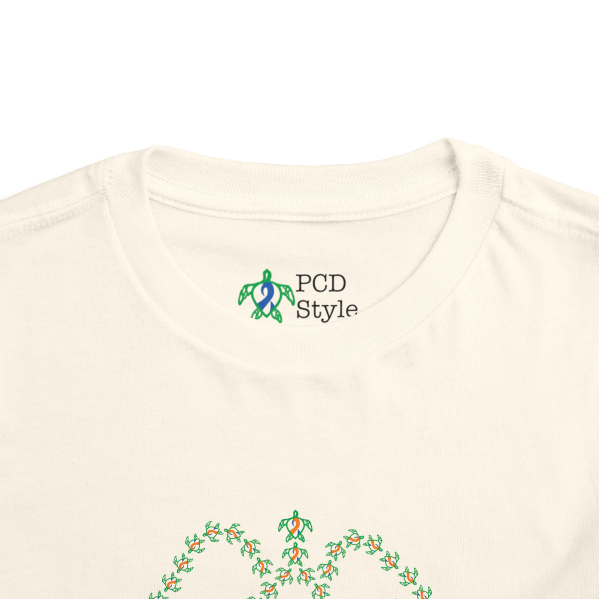Personalized Toddler Tee - 2026 Limited Edition - Blue Orange Ribbon