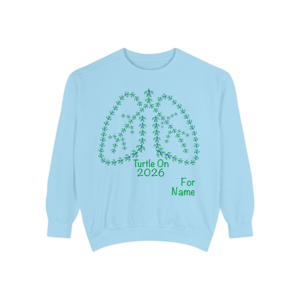 Personalized Unisex Sweatshirt - 2026 Limited Edition - Blue - Crewneck