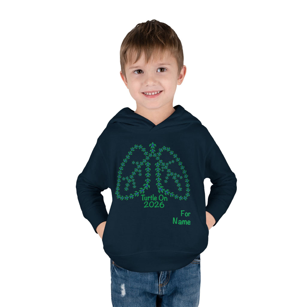 Personalized Toddler Hoodie - 2026 Limited Edition - Blue Ribbon