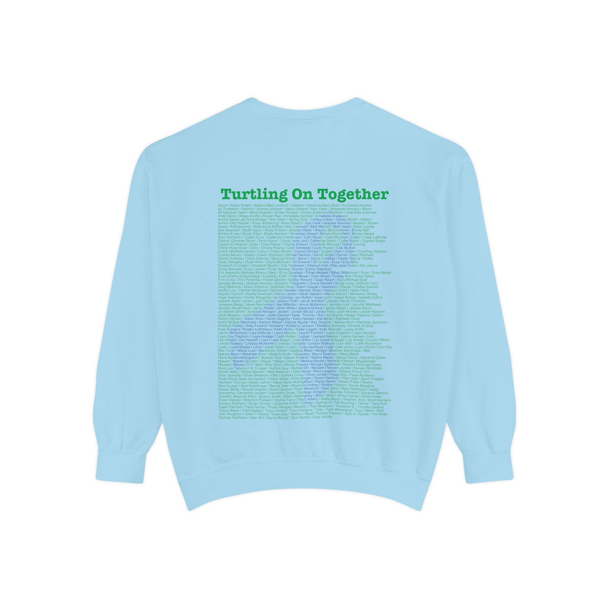 Personalized Unisex Sweatshirt - 2026 Limited Edition - Blue - Crewneck