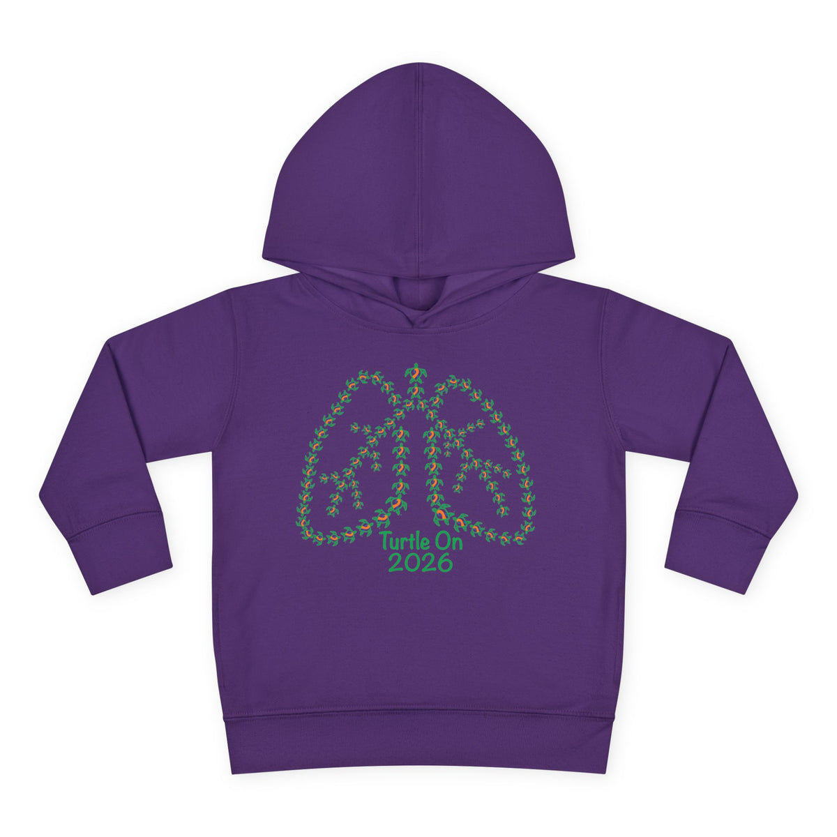 Toddler Hoodie - 2026 Limited Edition - Blue Orange Ribbon