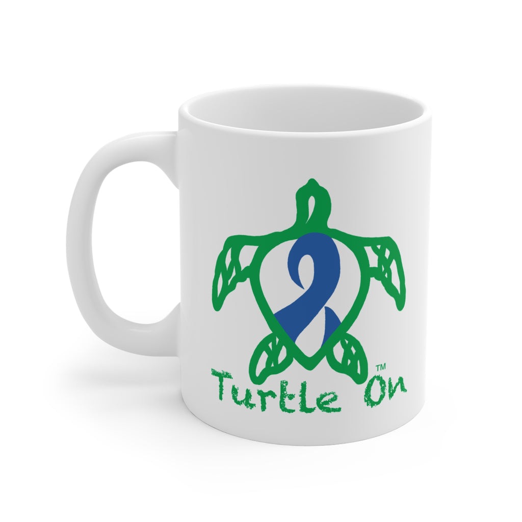 Turtle On Mug — 11oz Awareness Coffee Cup