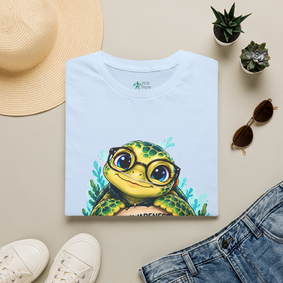 Unisex - Turtle - Softstyle T-Shirt