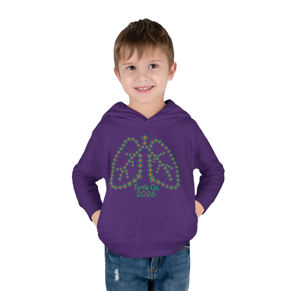 Toddler Hoodie - 2026 Limited Edition - Orange Ribbon