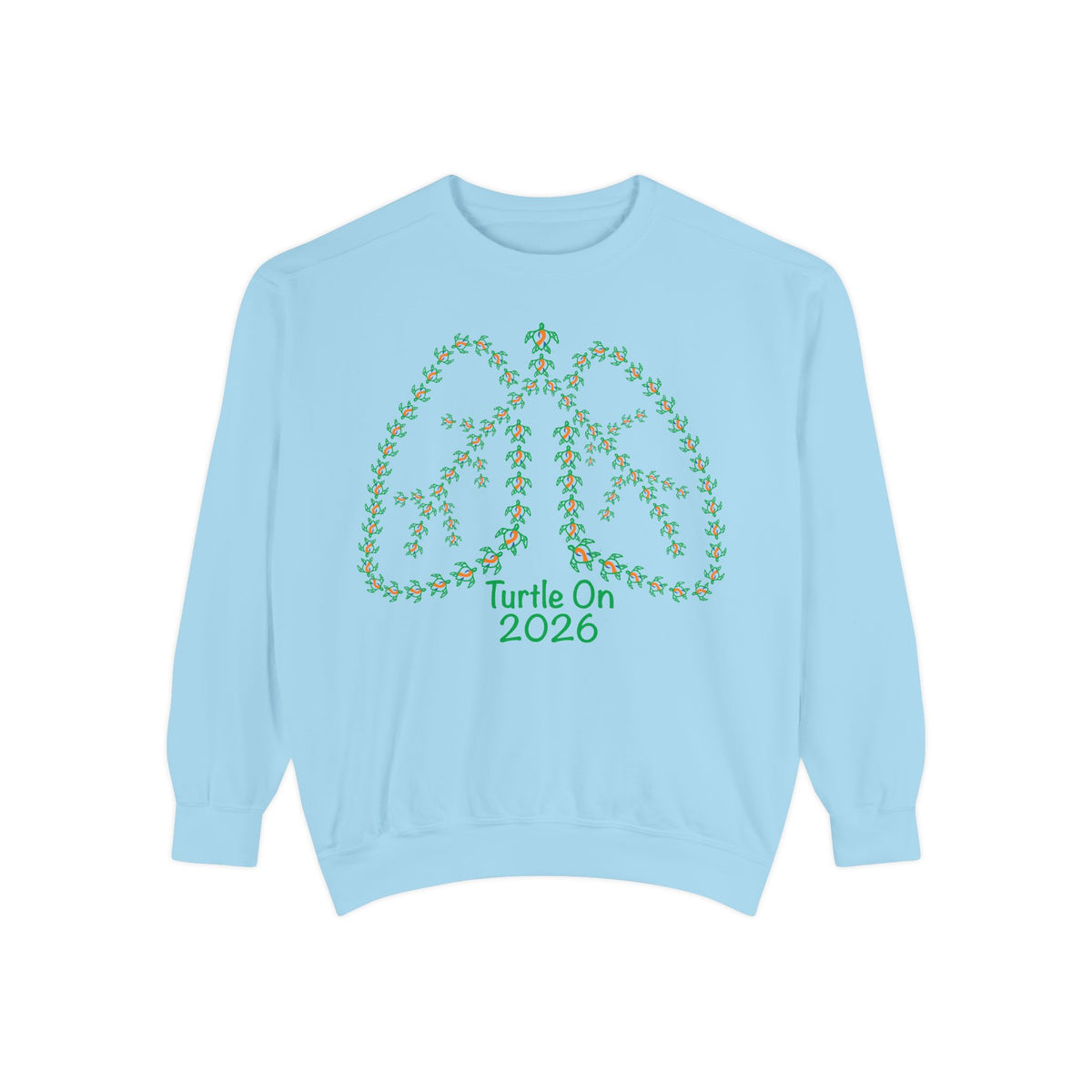 Unisex Sweatshirt - 2026 Limited Edition - Blue Orange - Crewneck
