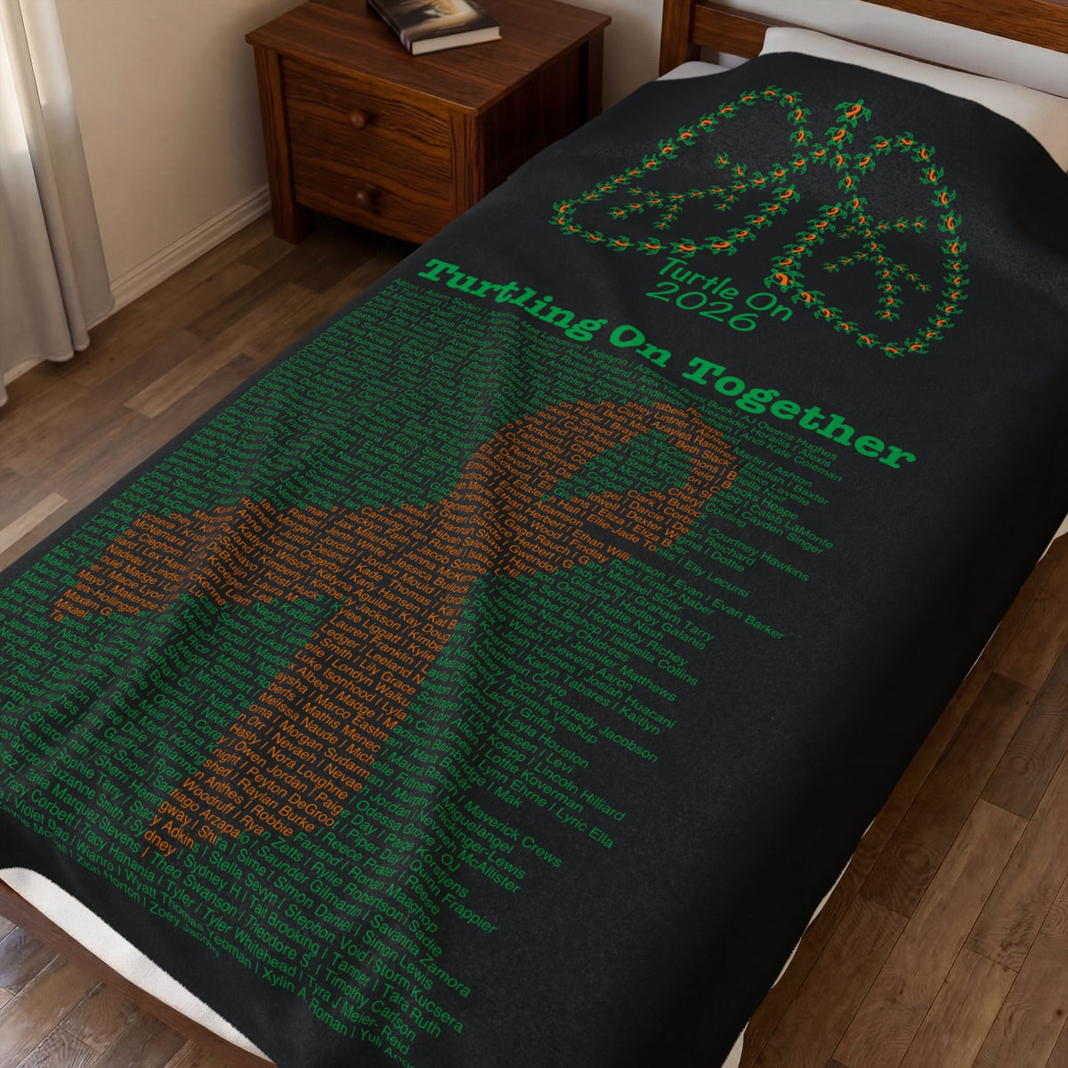 Plush Blanket - 2026 Limited Edition - Orange Ribbon