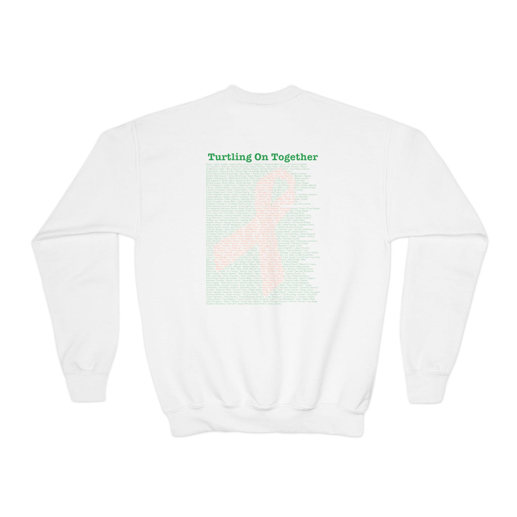 Personalized Youth Sweatshirt - 2026 Limited Edition - Orange - Crewneck