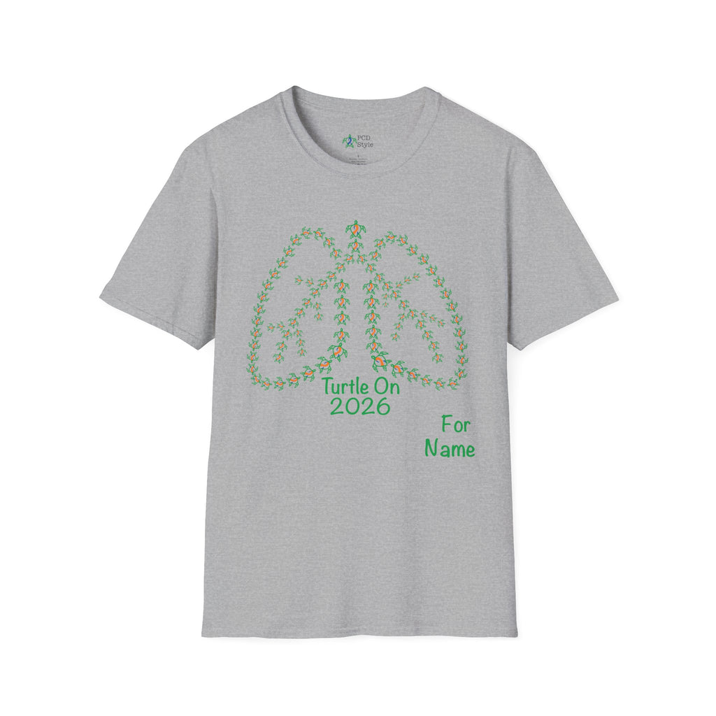 Personalized Unisex - 2026 Limited Edition - Blue Orange - Softstyle T-Shirt