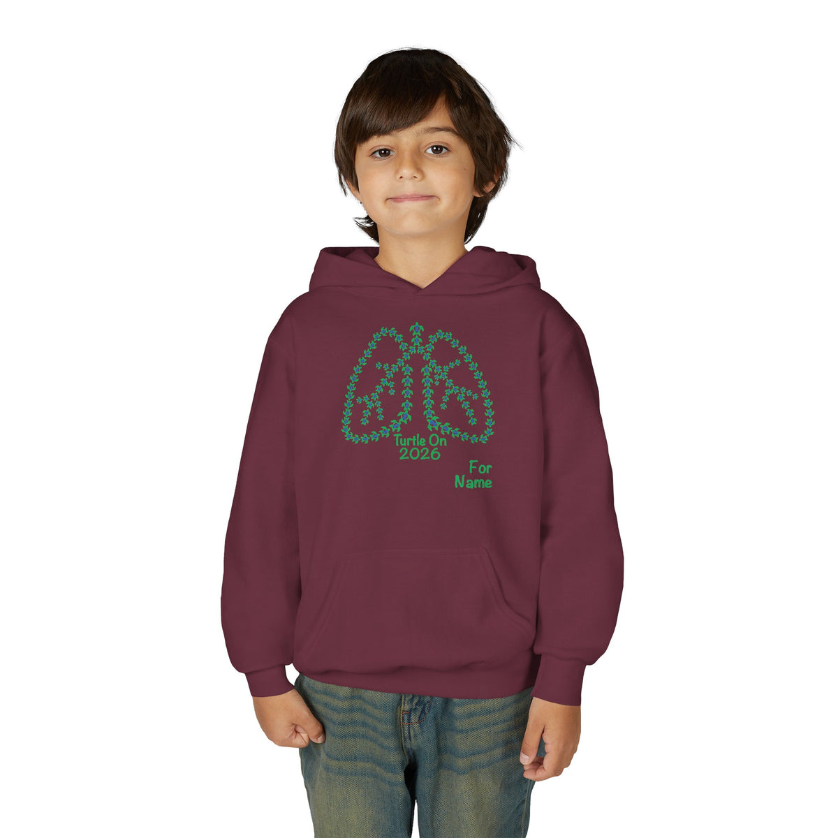 Personalized Youth Hoodie - 2026 Limited Edition - Blue Ribbon