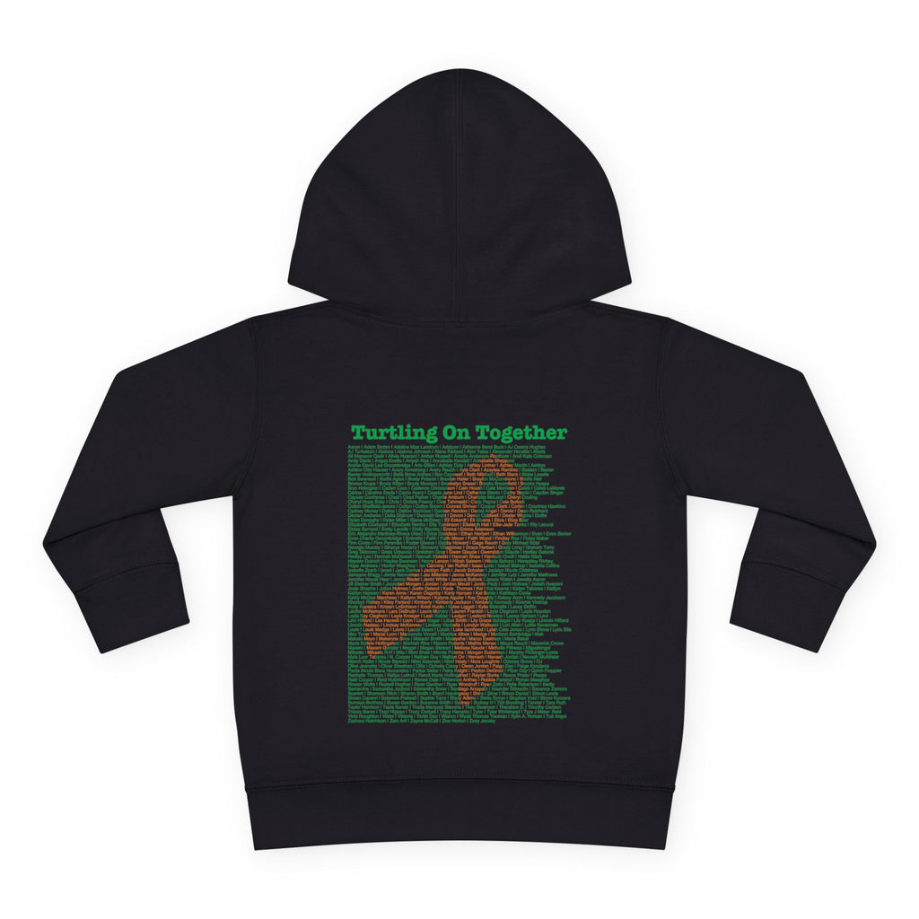 Personalized Toddler Hoodie - 2026 Limited Edition - Orange Ribbon