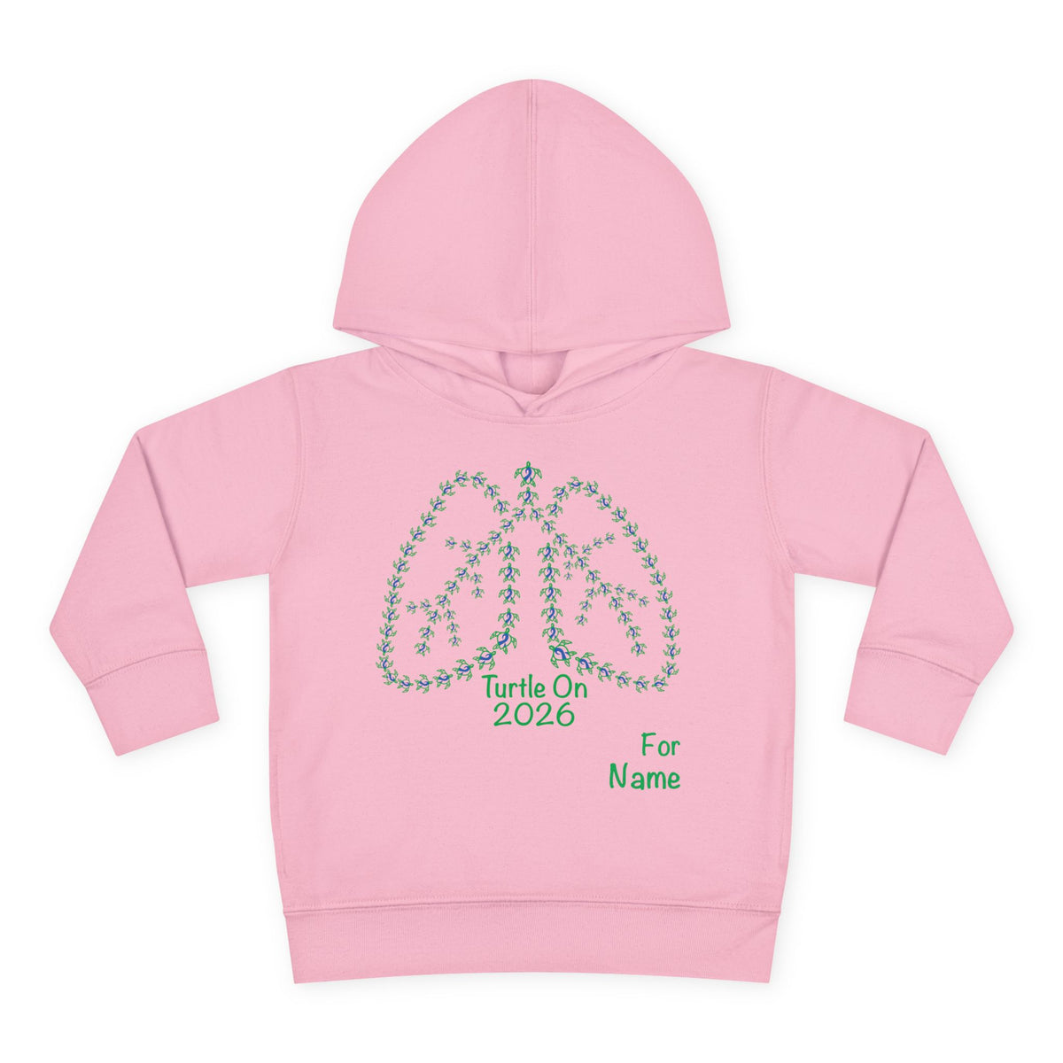 Personalized Toddler Hoodie - 2026 Limited Edition - Blue Ribbon