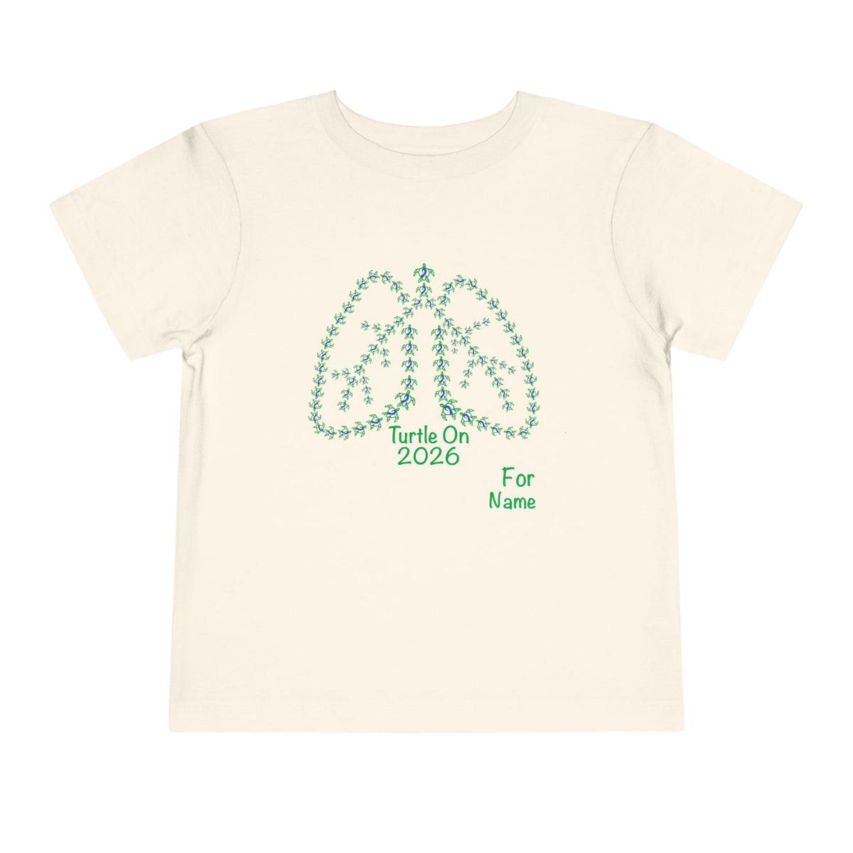 Personalized Toddler Tee - 2026 Limited Edition - Blue Ribbon