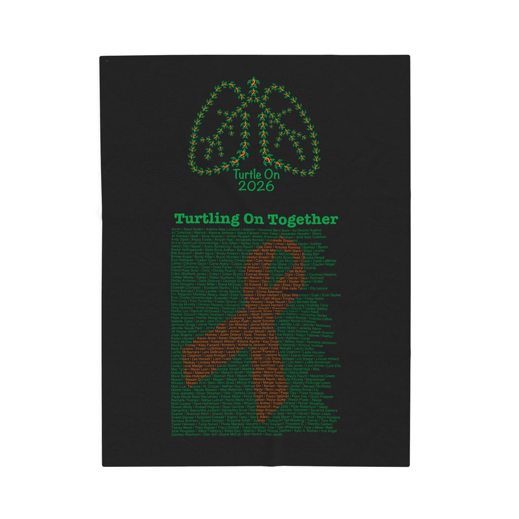 Plush Blanket - 2026 Limited Edition - Orange Ribbon