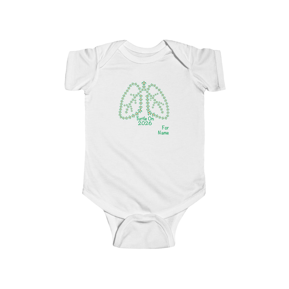 Personalized Infant - 2026 Limited Edition - Blue Orange - Bodysuit