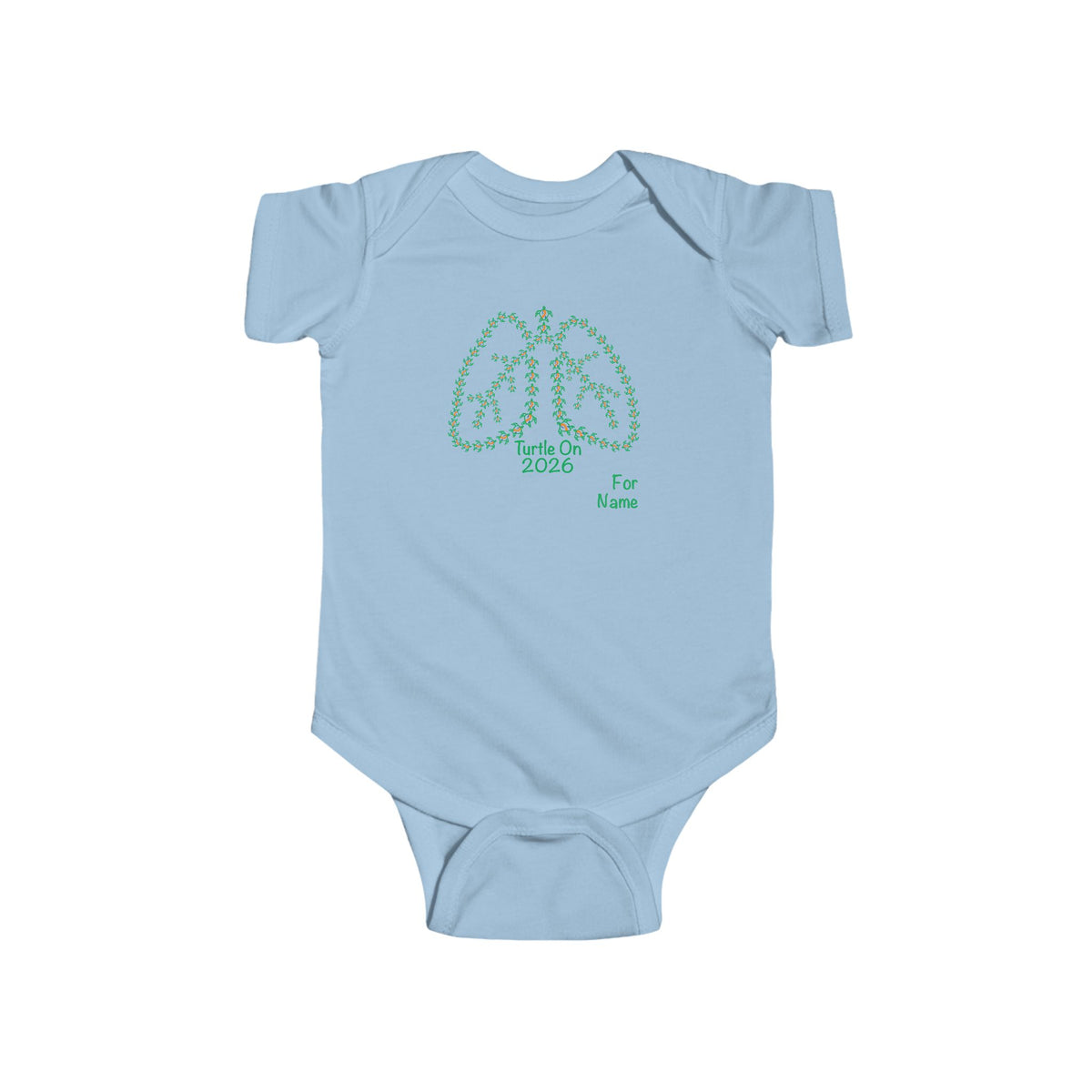 Personalized Infant - 2026 Limited Edition - Blue Orange - Bodysuit