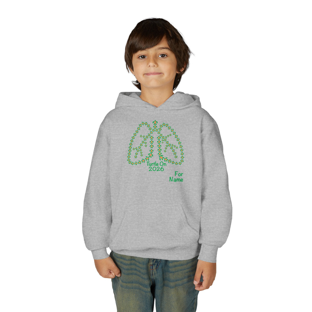 Personalized Youth Hoodie - 2026 Limited Edition - Orange Ribbon