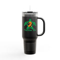 Travel Mug - Turtle On - Orange Ribbon - 40oz Insulated
