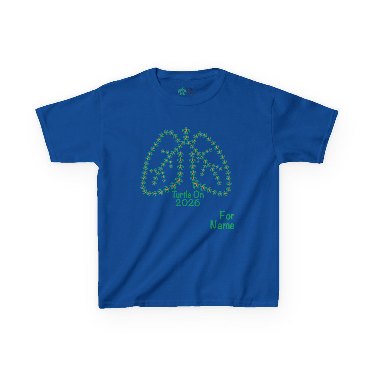 Personalized Kids - 2026 Limited Edition - Blue Orange - Heavy Cotton™ Tee