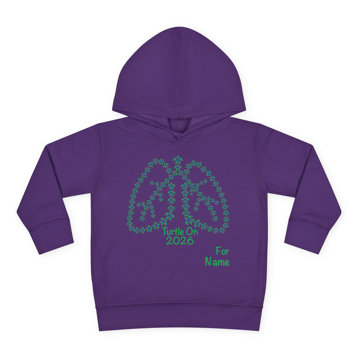 Personalized Toddler Hoodie - 2026 Limited Edition - Blue Ribbon