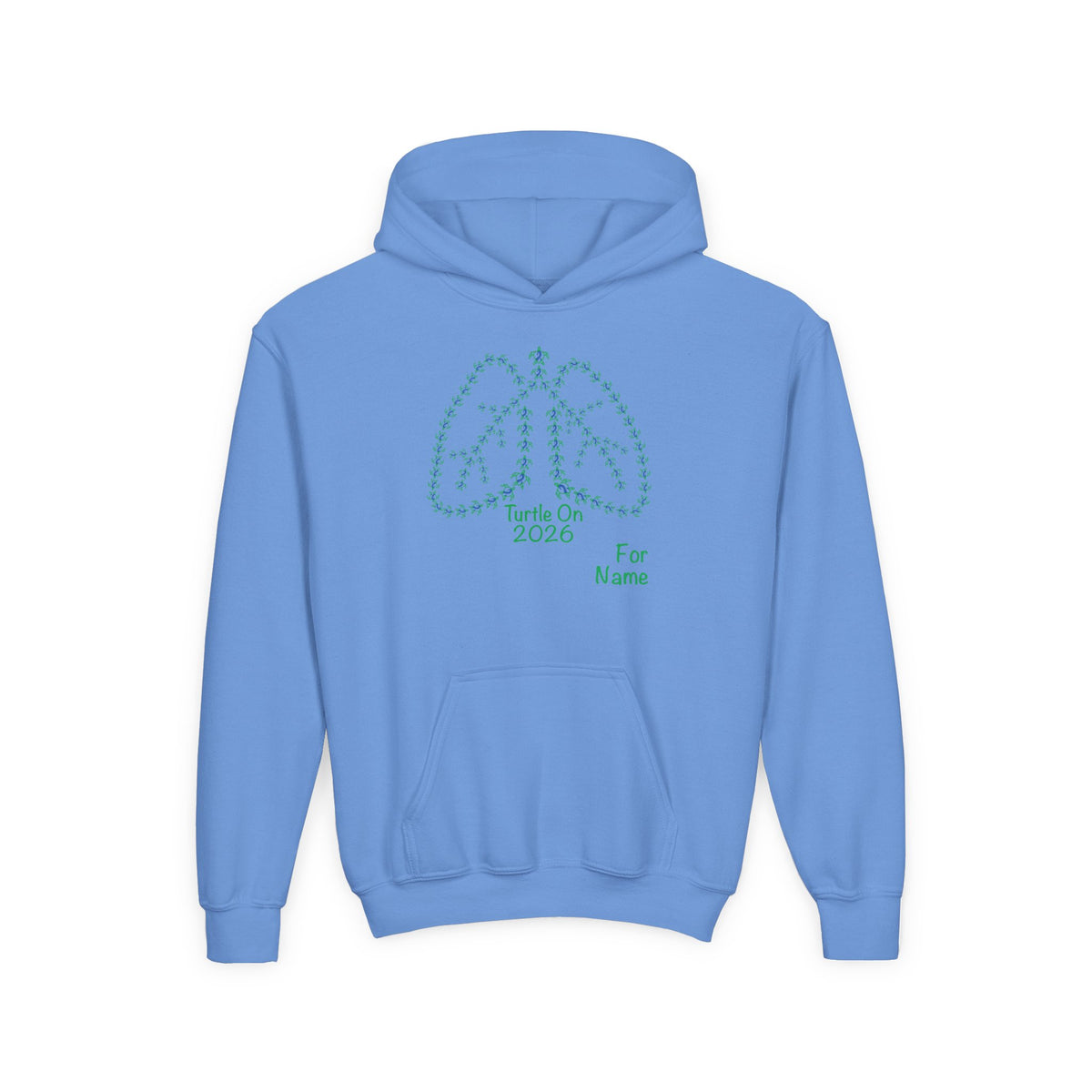 Personalized Youth Hoodie - 2026 Limited Edition - Blue Ribbon
