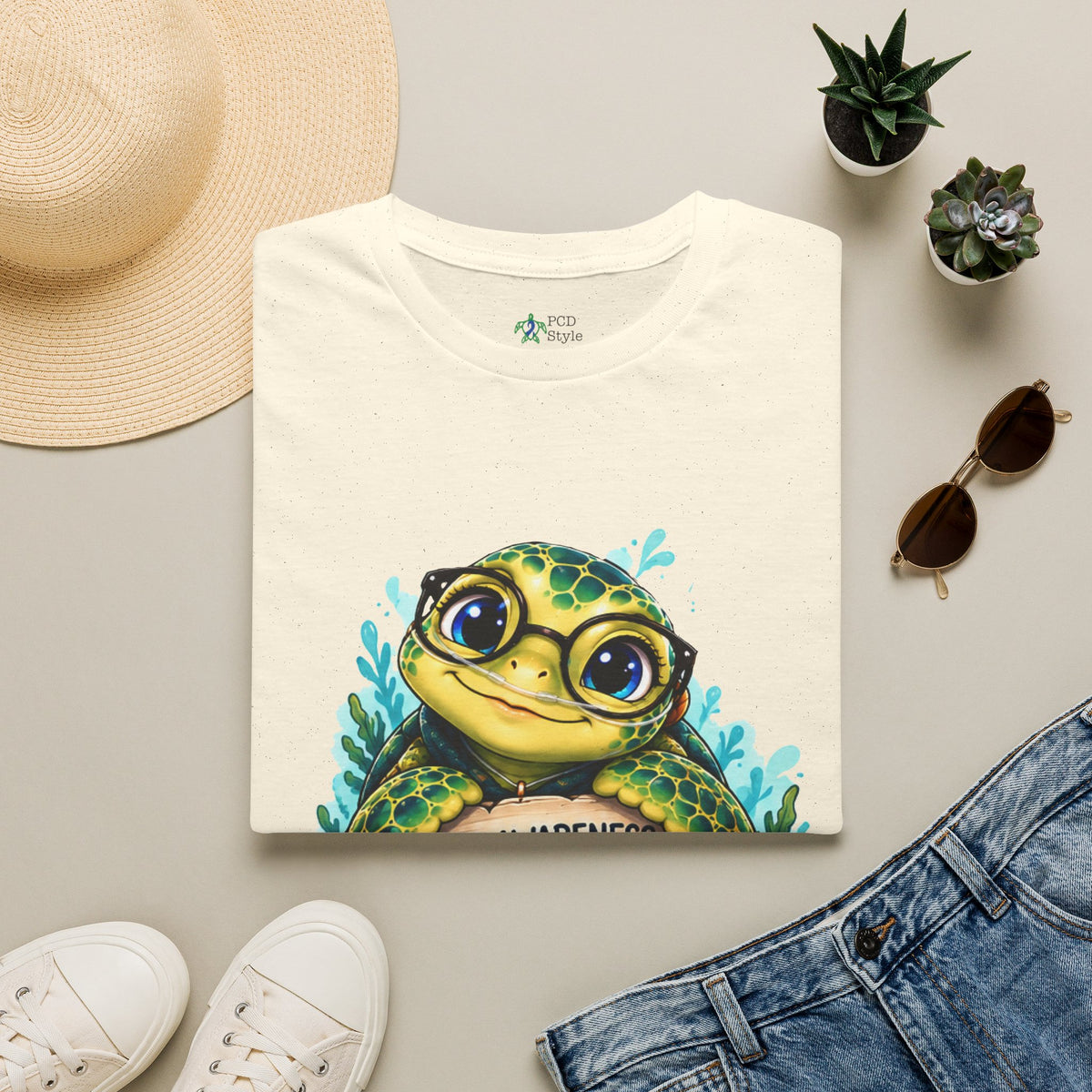 Unisex - Turtle - Softstyle T-Shirt